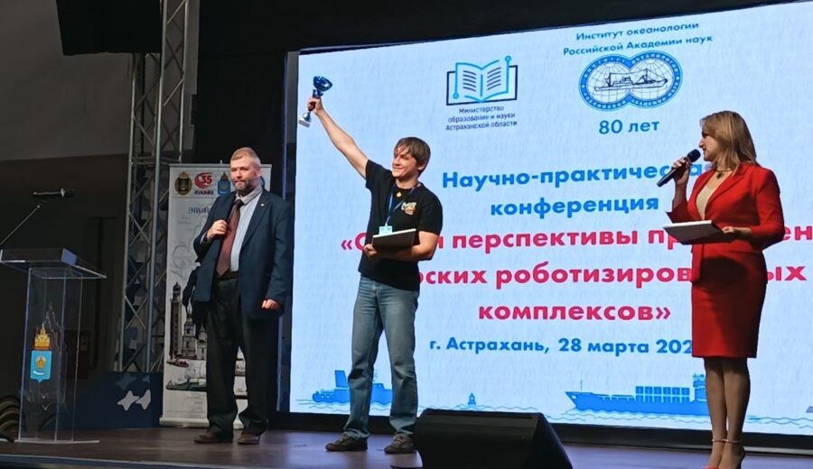 С 23 по 28 Марта в Астрахани прошли соревнования надводных и подводных роботов.